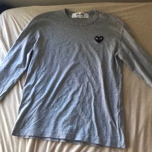 Authentic comme des garcons crew neck tee